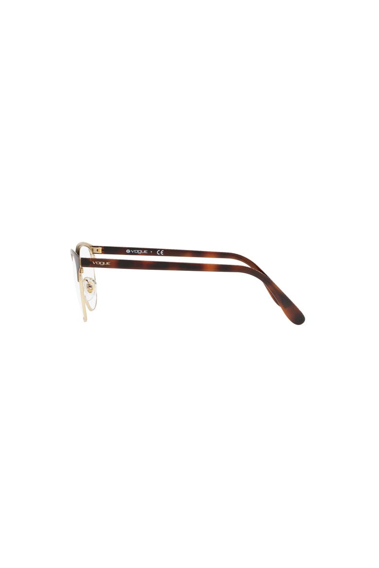 52mm Oval optical glasses, Alternate, color, Brown