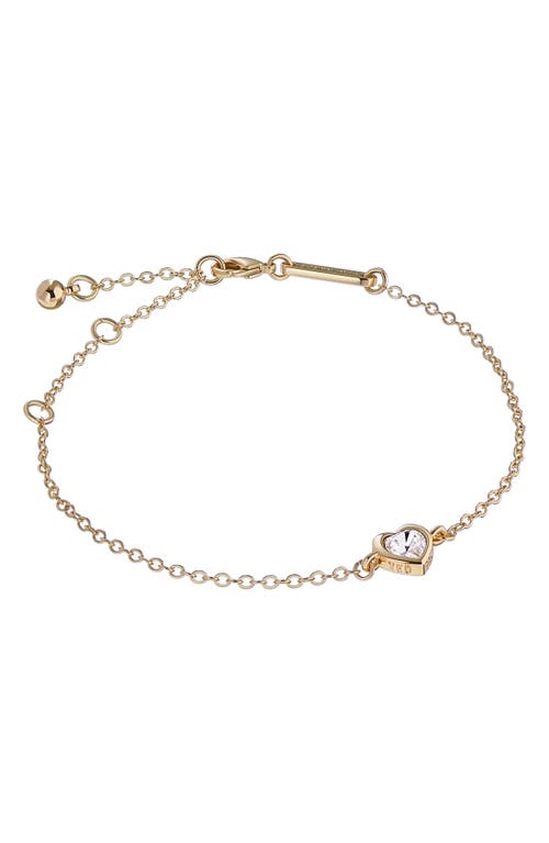 Ted Baker Hansa Crystal Heart Bracelet