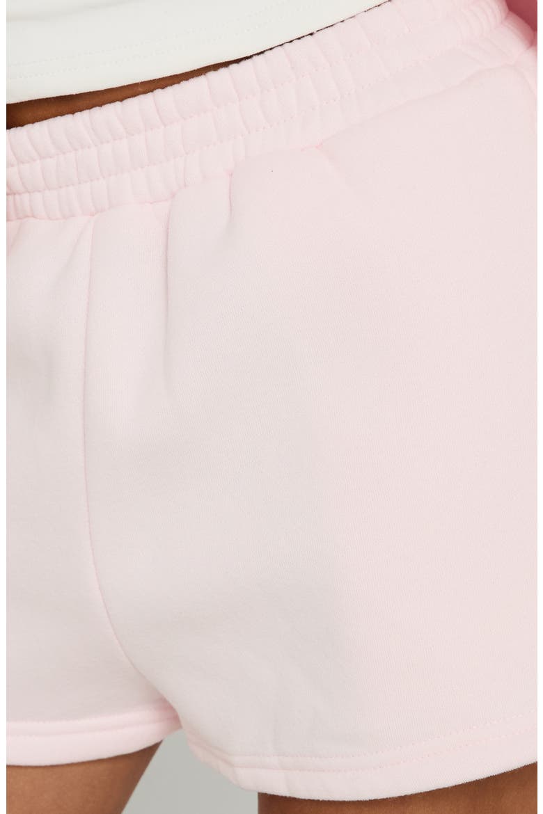 Rossalie Fleece Shorts, Alternate, color, PINK