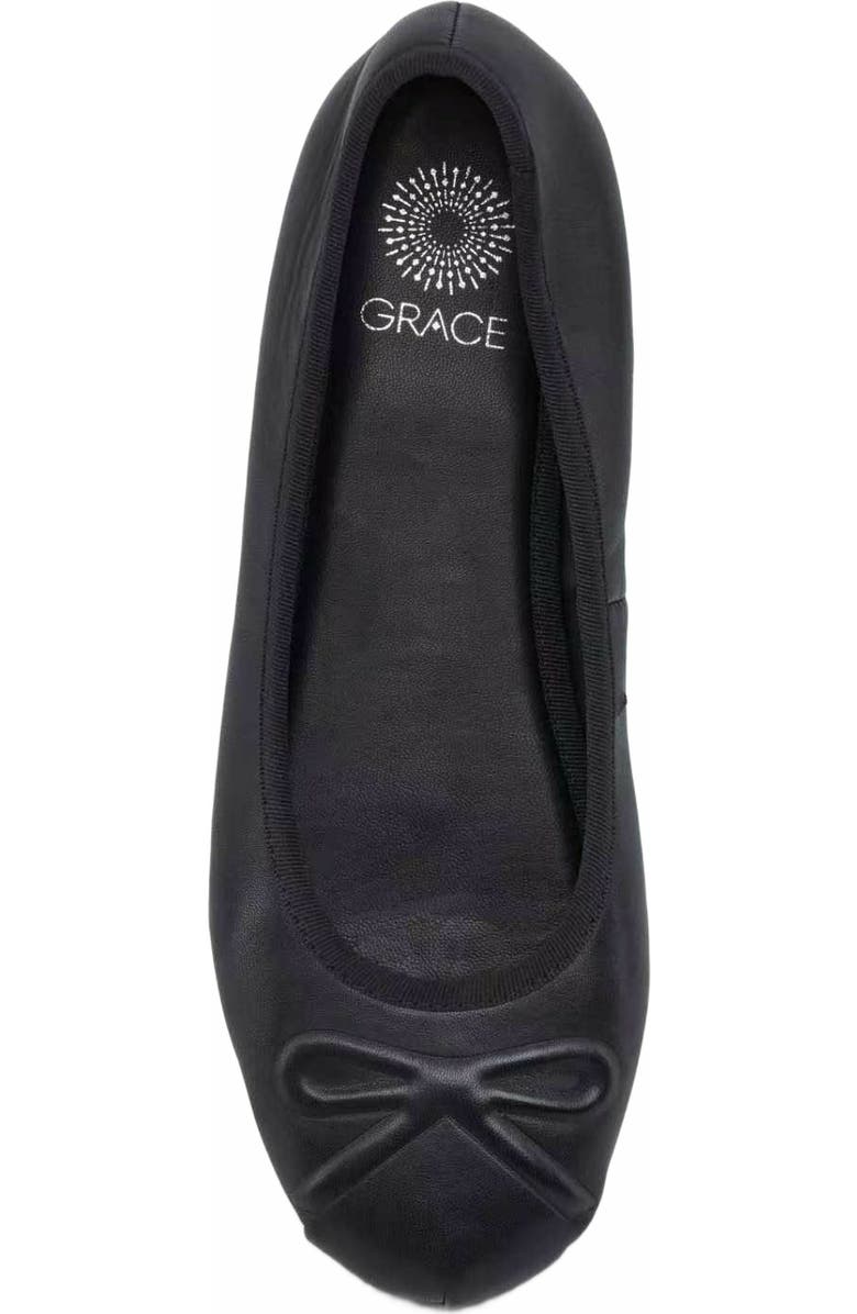 Grace Footwear Reggio Ballerina, Alternate, color, Black