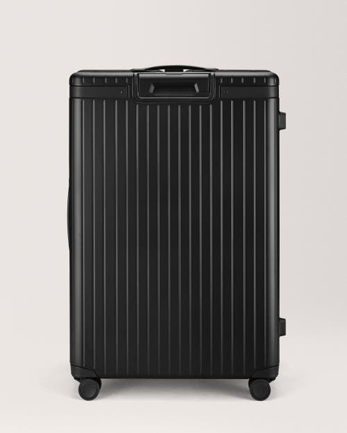 Carl Friedrik The Large Check-in Suitcase In Black