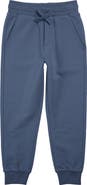 MILES THE LABEL Kids' Stretch Organic Cotton French Terry Joggers