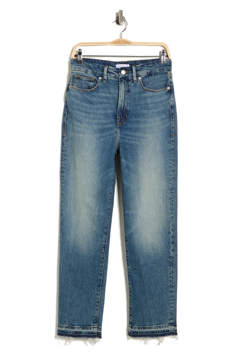Good Boy High Waist Straight Leg Jeans, Alternate, color, INDIGO867