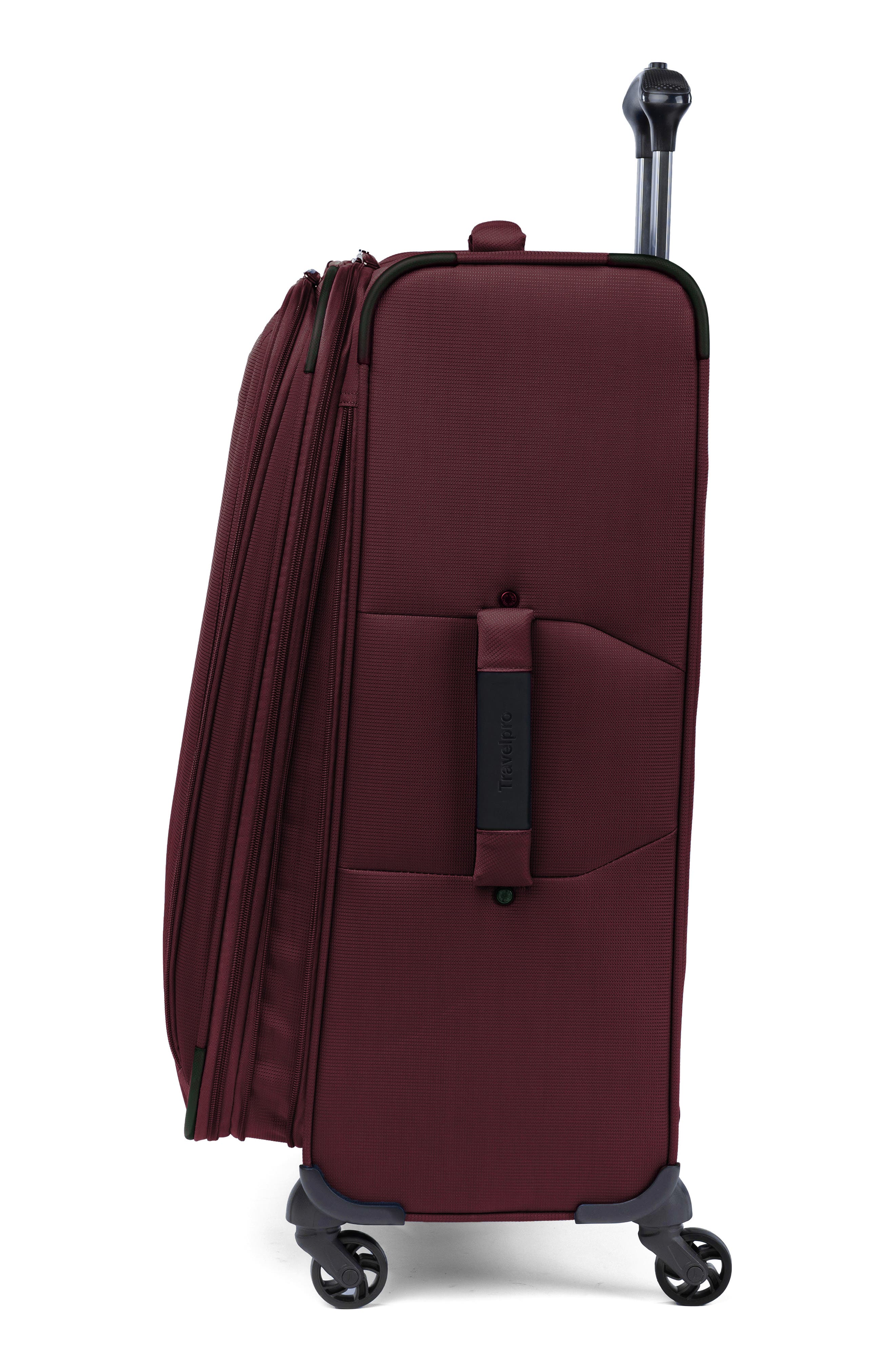 TRAVELPRO Pilot Air<sup>™</sup> 2 25-Inch Expandable Medium Checked Spinner Luggage, Alternate, color, Burgundy