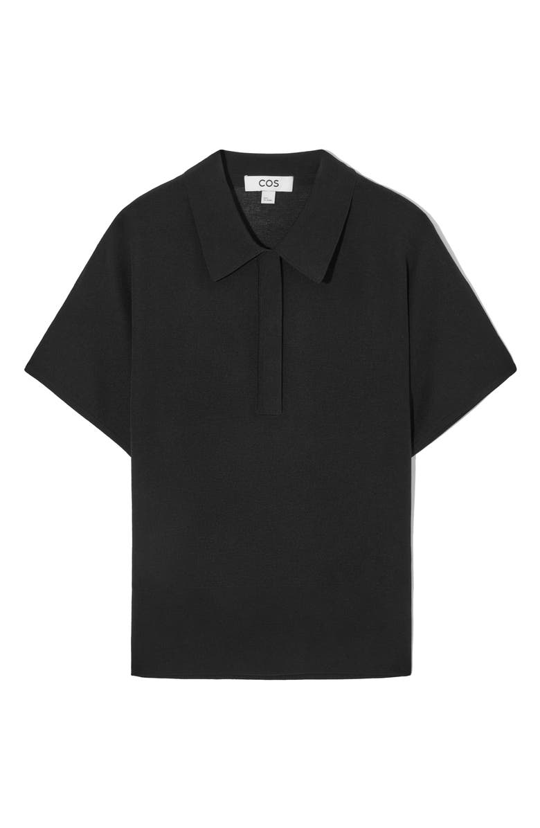 COS Knit Polo, Alternate, color, 