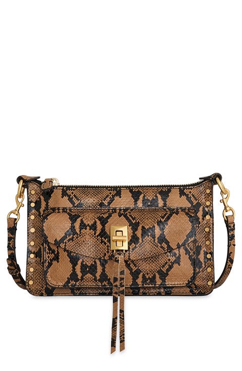 Mini Darren Leather Crossbody Bag