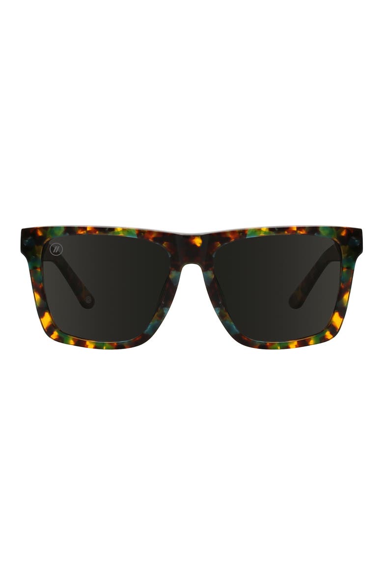 54mm Romeo Polarized Square Sunglasses, Main, color, STONE BREAKER