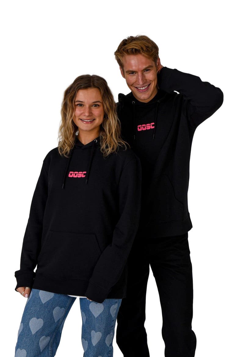Retro OOSC Hoodie - Black, Alternate, color, Black
