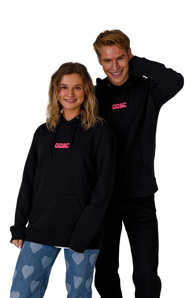 OOSC Retro OOSC Hoodie - Black, Alternate, color, Black