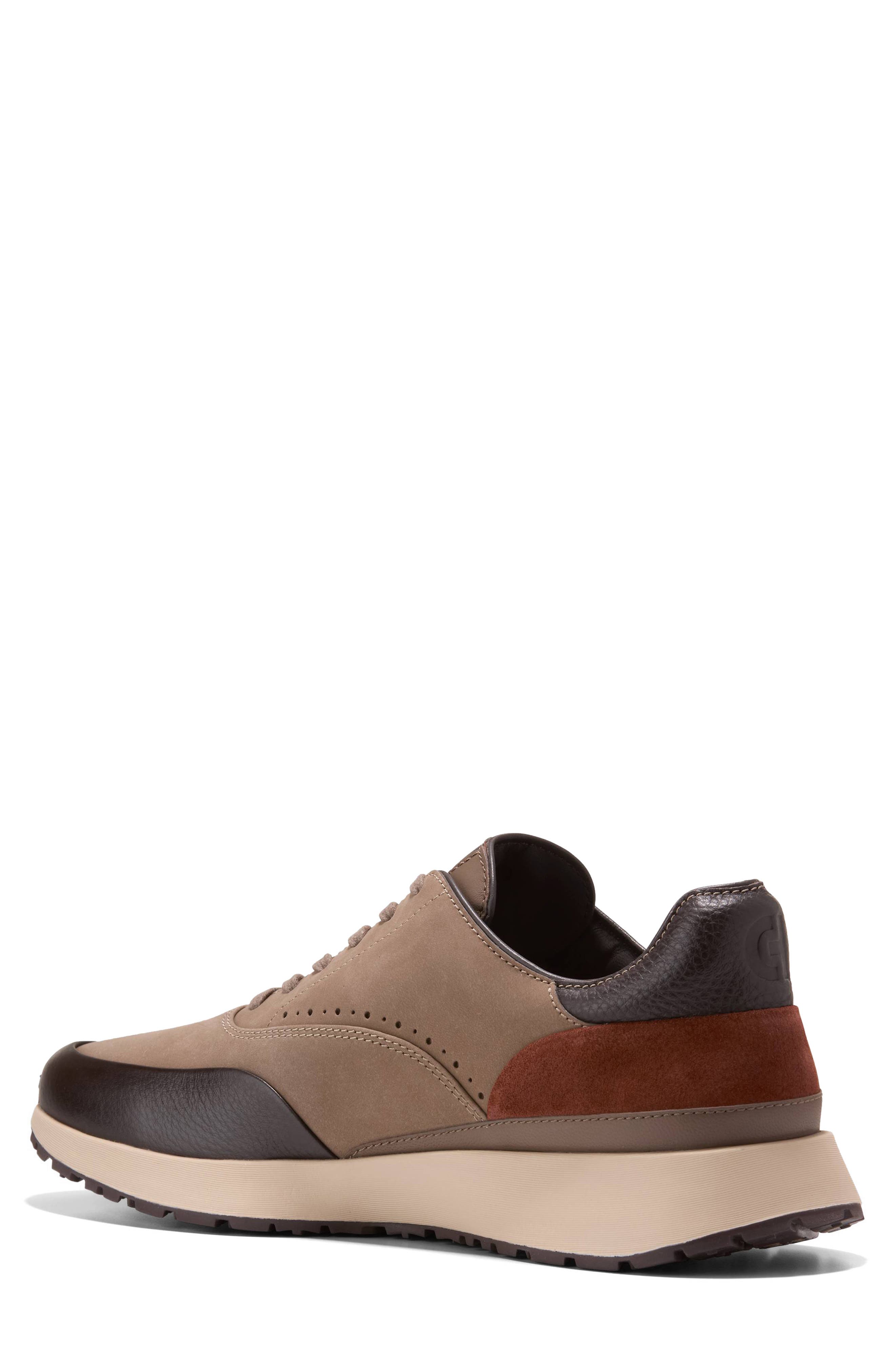 Cole Haan GrandPro Luxe Mile Sneaker, Alternate, color, Irish Coffee/ Dark Chocolate