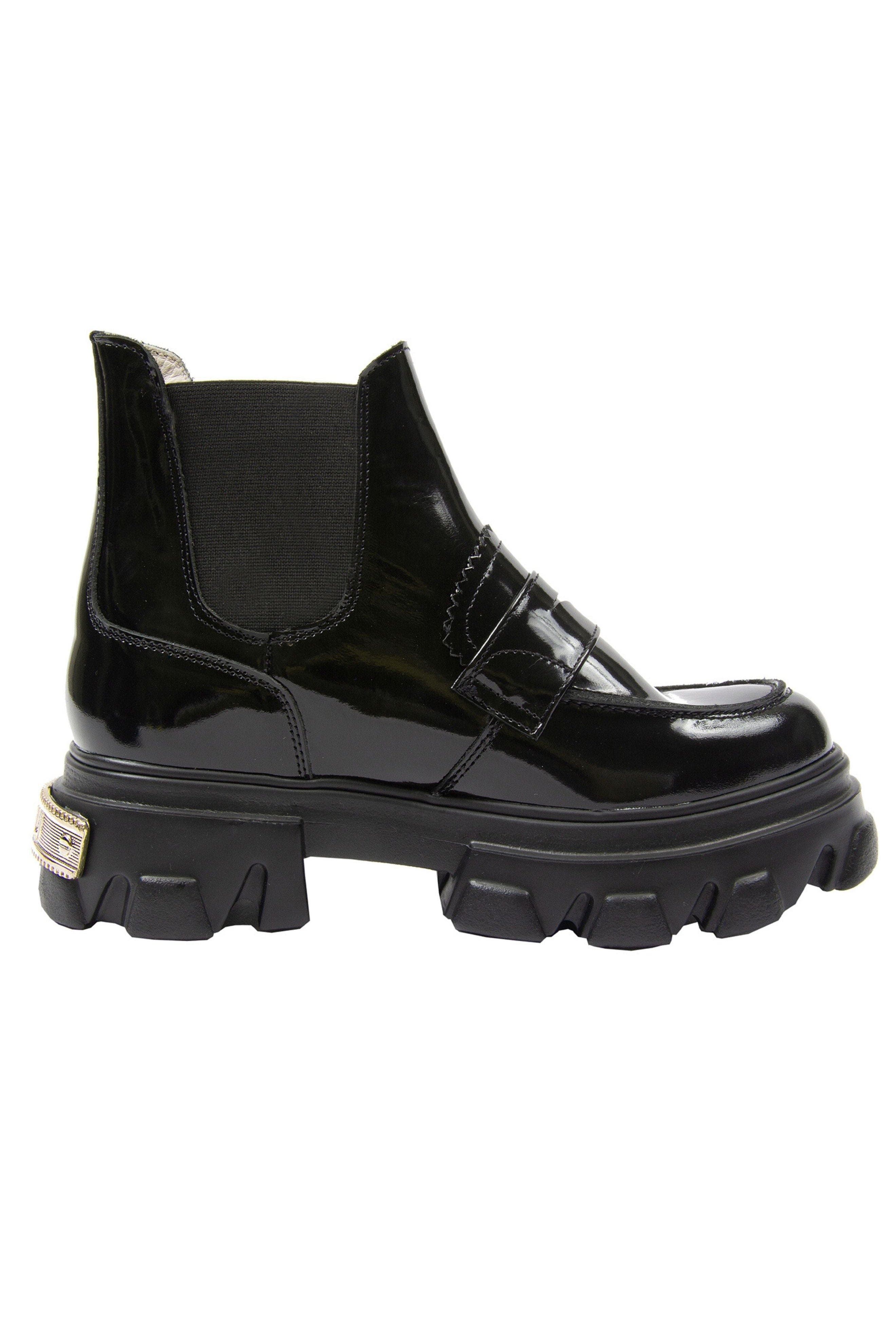 URBNKICKS Chelsea Leather Loafer, Alternate, color, 