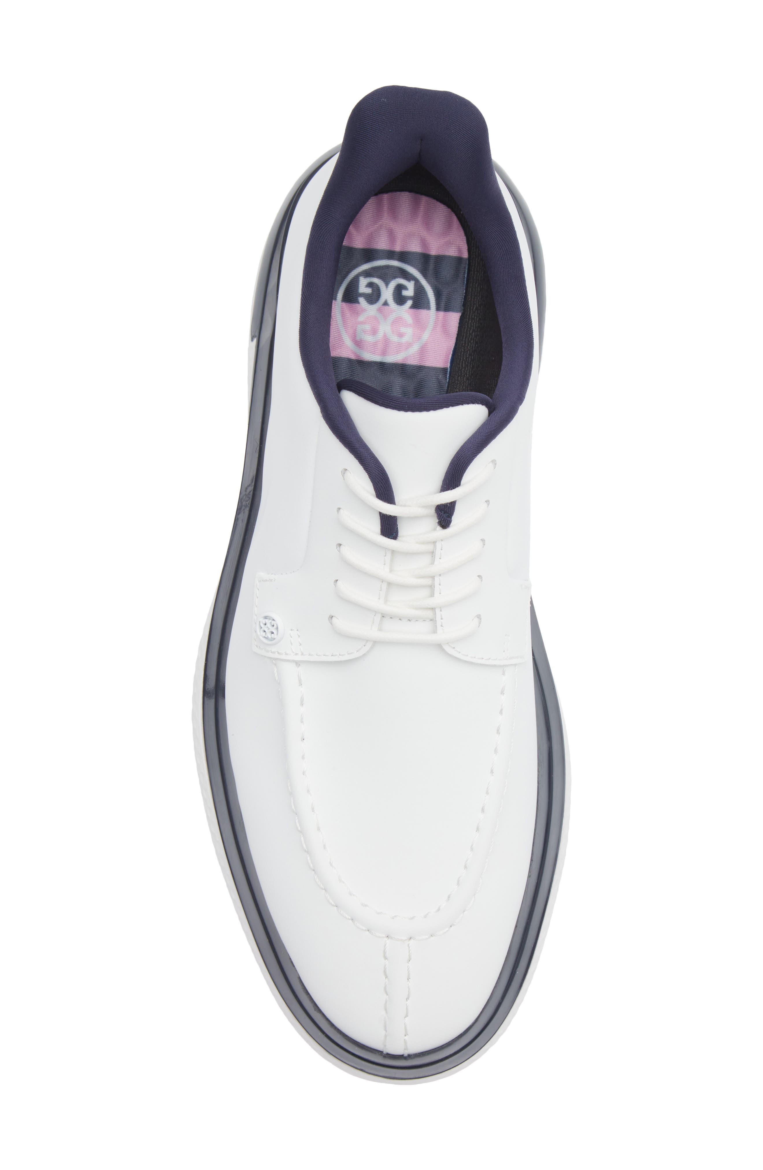 G/FORE Gallivan2R G/LOCK Split Toe Golf Shoe, Alternate, color, Snow/ Twilight