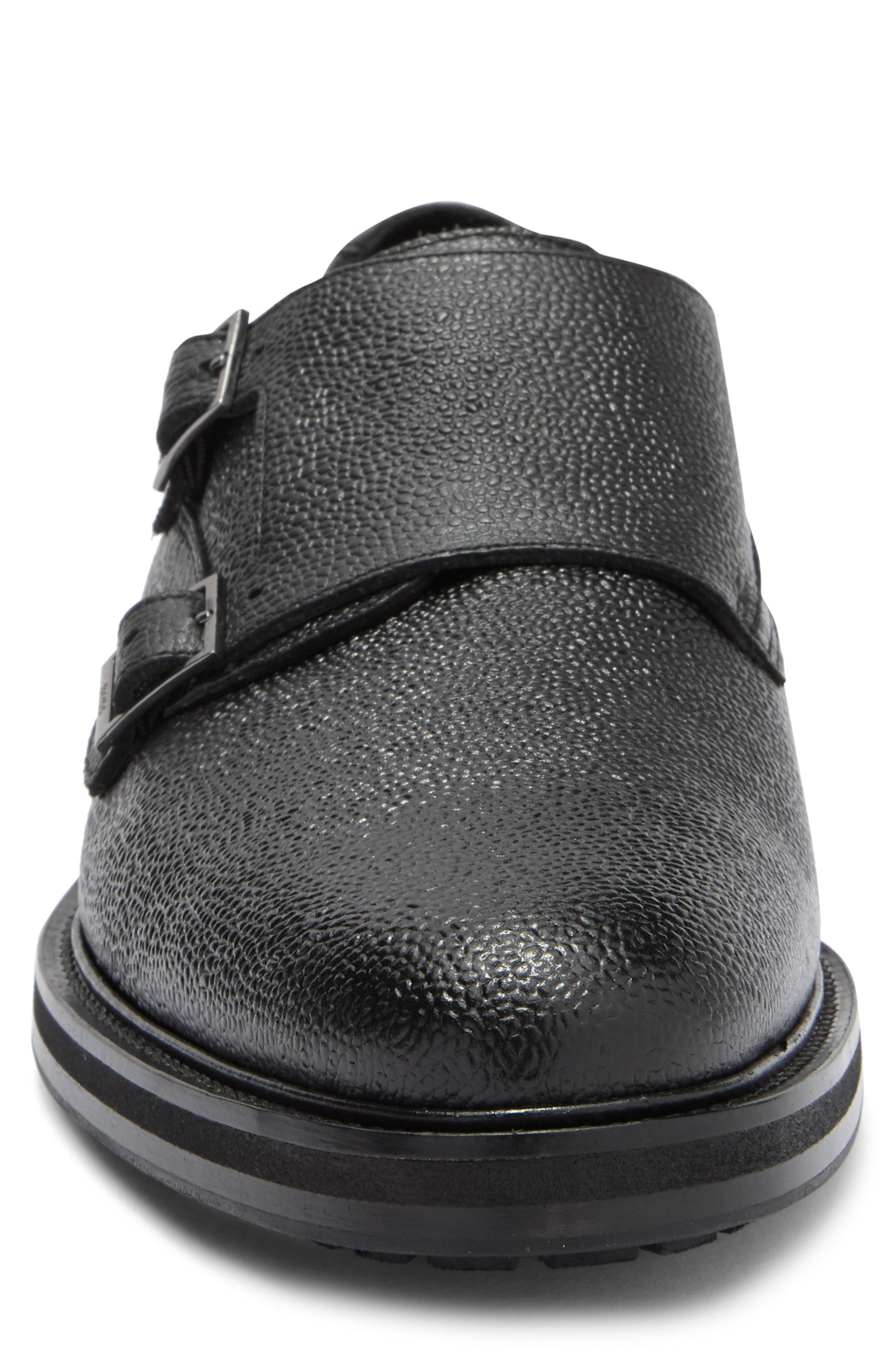 BOSS Larry Monk Strap Shoe, Alternate, color, Blk