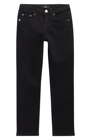 True Religion Kids' Bootcut Jeans In Black