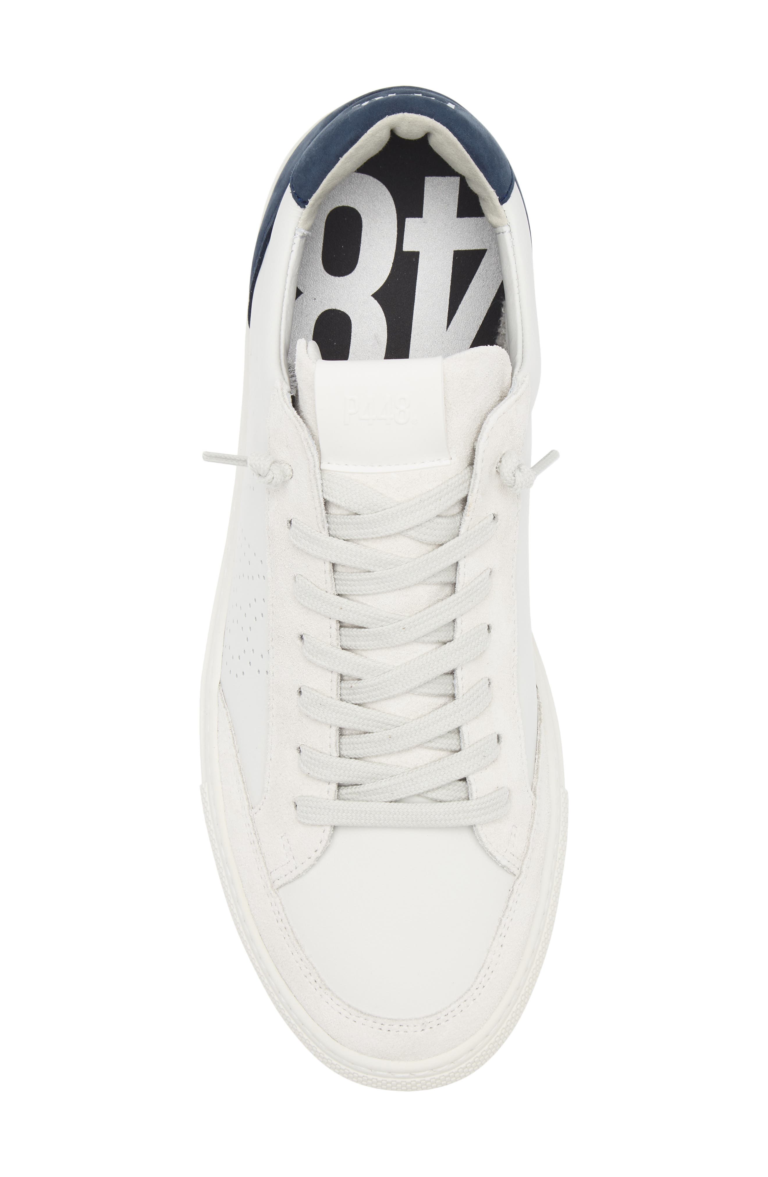 P448 Soho Sneaker, Alternate, color, White/Navy