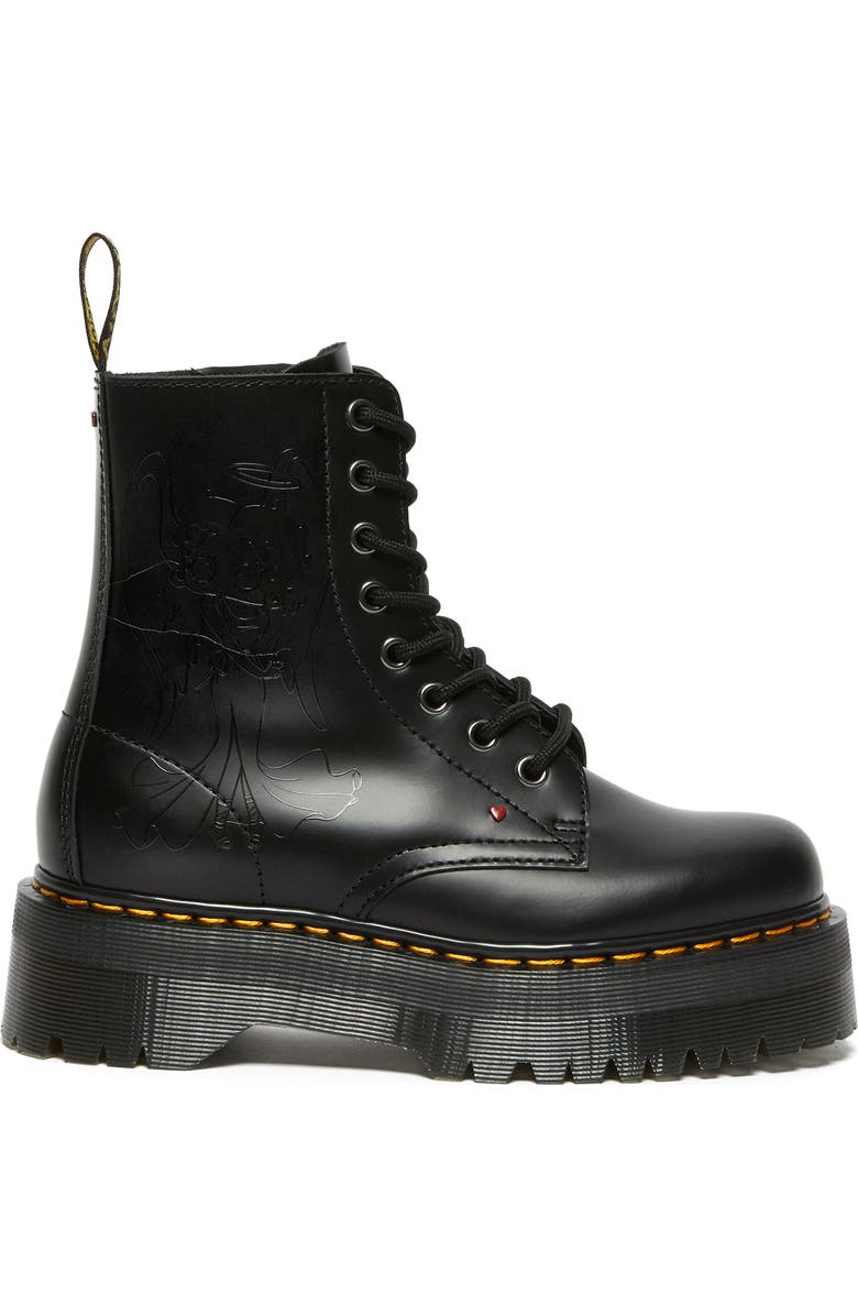 Dr. Martens Jadon Betty Boop Water Repellent Platform Boot, Alternate, color,