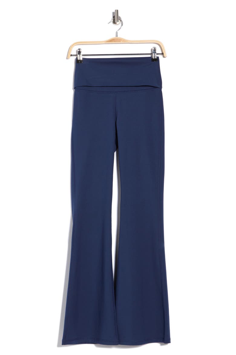 Florence Lux High Waist Flare Leggings, Alternate, color, NAVAL ACADEMY