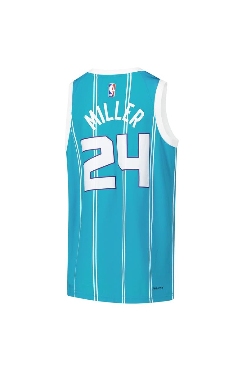Nike Youth Nike Brandon Miller Teal Charlotte Hornets Swingman Jersey - Icon Edition, Alternate, color, Teal
