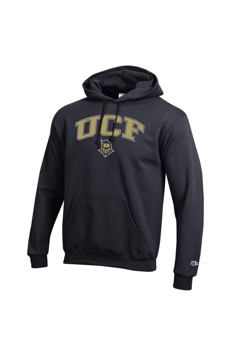 Champion Men's Champion  Black UCF Knights Arch Over Logo Pullover Hoodie, Alternate, color, Black