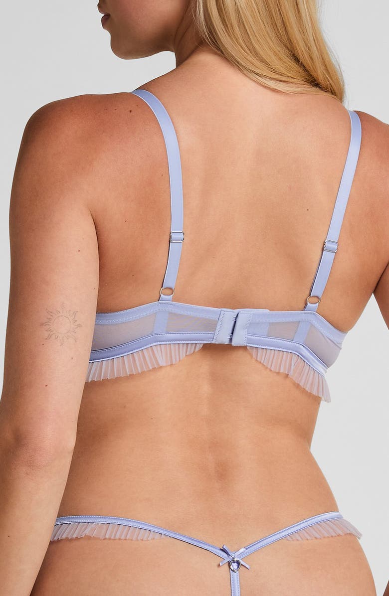 Hunkemöller Cordelie High Leg G-String, Alternate, color, Baby Lavender