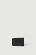 Brunello Cucinelli Grained leather money clip wallet
