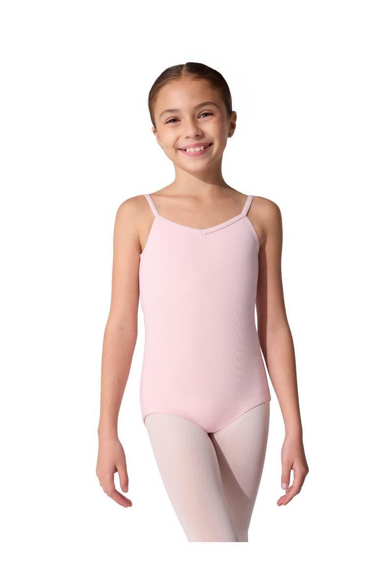 V-Neck Camisole Leotard, Main, color, light/pastel pink