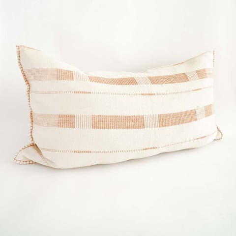 Fulcrum Oversized Cotton Lumbar Pillow - Cover Only