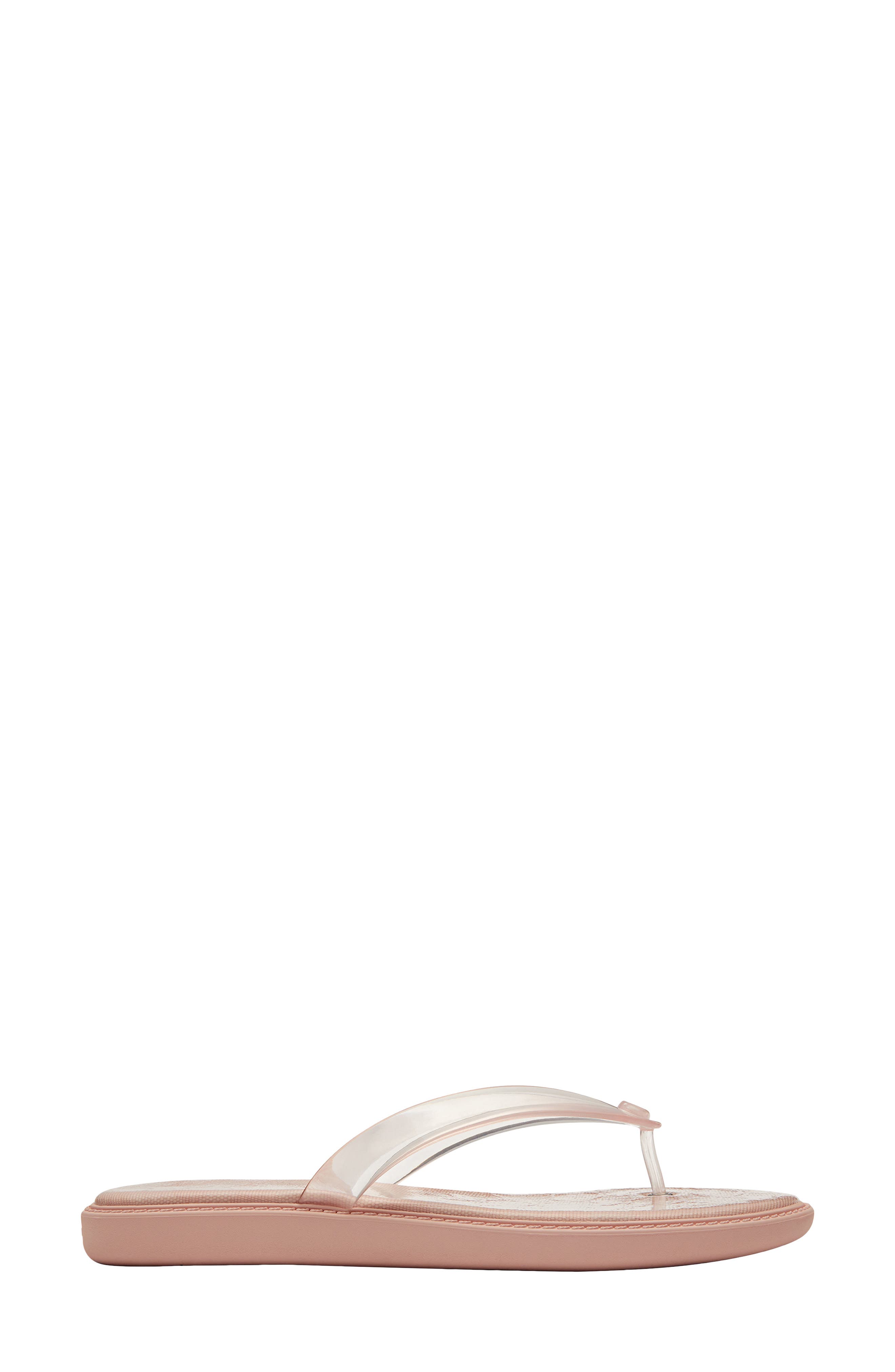 COACH Jelly Flip Flop, Alternate, color, Candy Pink