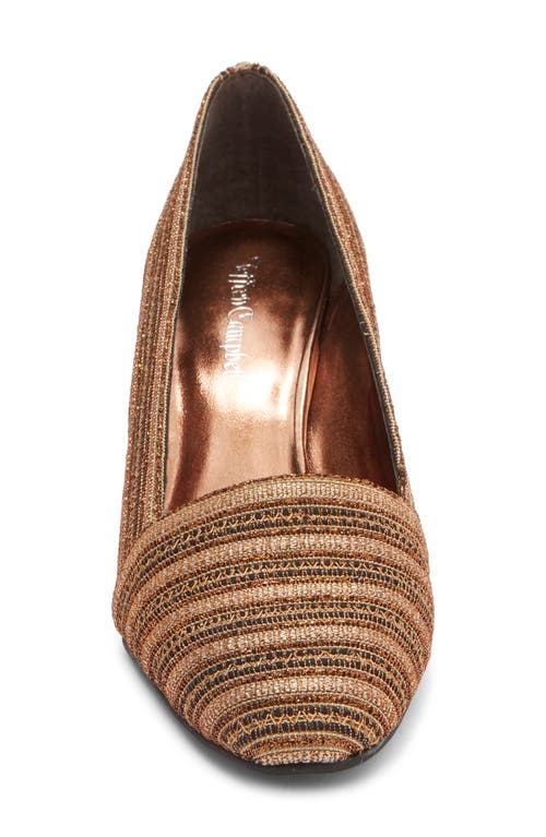 Jeffrey Campbell Mantra Woven Pump In Brown