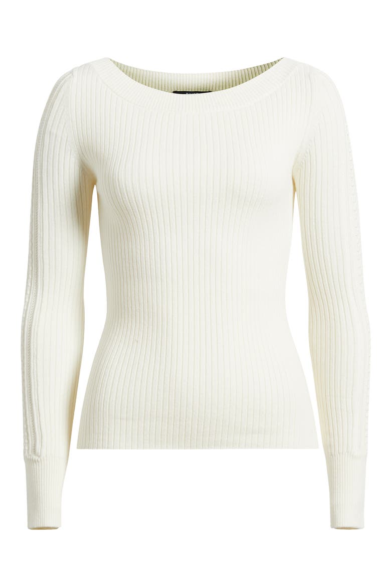 Rhyse Rib Sweater, Alternate, color, IVORY