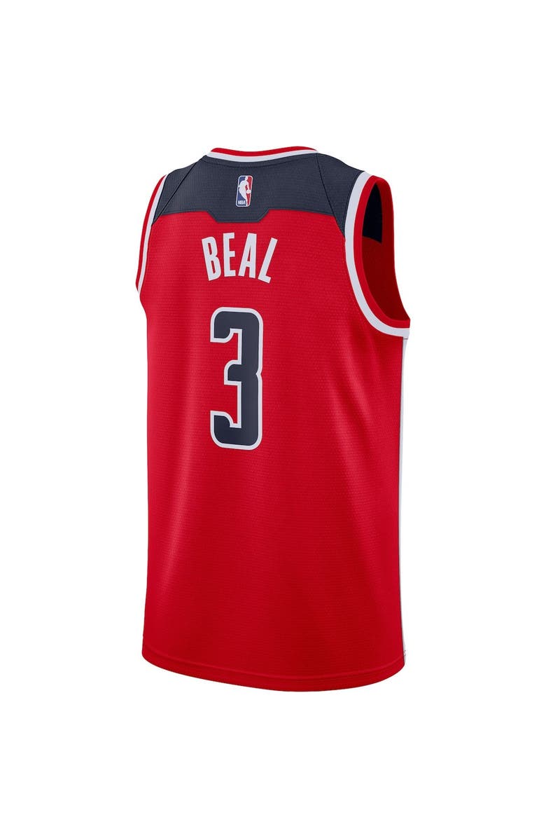 Nike Youth Nike Bradley Beal Red Washington Wizards Swingman Jersey, Alternate, color, 