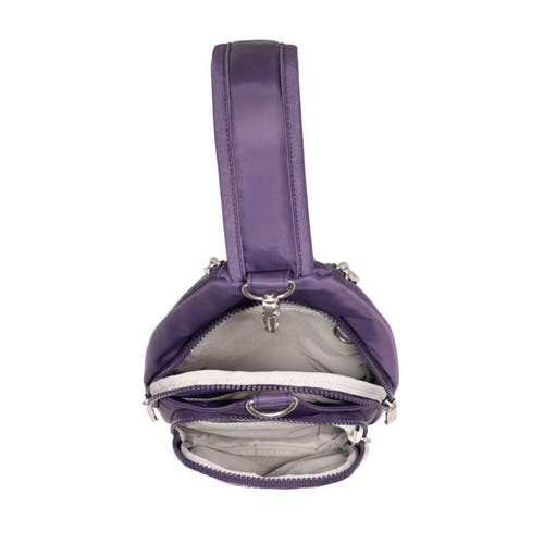 Baggallini Central Park Sling Bag In Purple