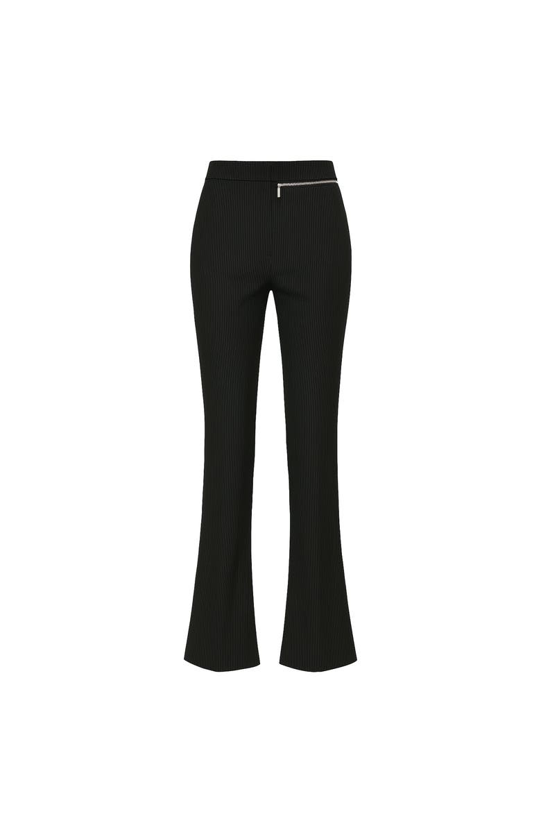 PCFG Zip Detail Skinny Women Flare Pant, Main, color, Black