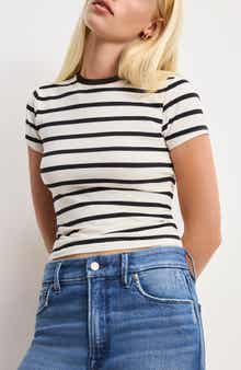 Good American Super Stretch Cotton Blend T-Shirt