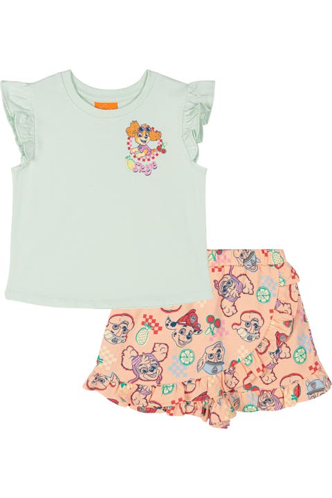 2-Piece Tee and Skort Set
