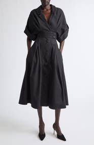 Carolina Herrera Cotton Midi Shirtdress