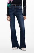 Desigual Flare Leg Jeans