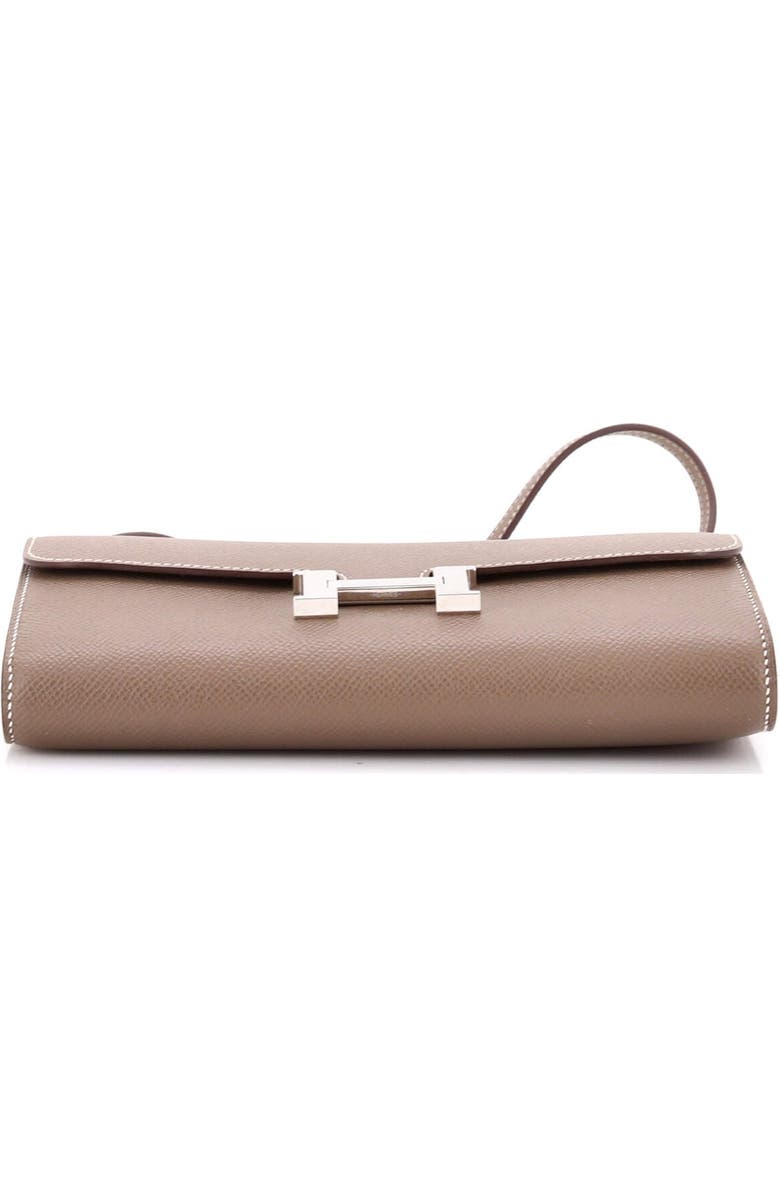 Pre-Owned Hermes Constance To Go Wallet Epsom, Alternate, color, Etoupe