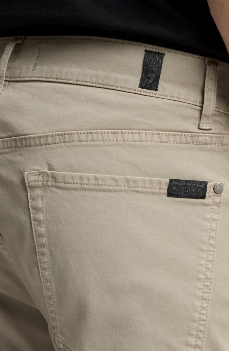 7 For All Mankind Comfort Sateen The Straight Leg Jeans, Alternate, color, Edge