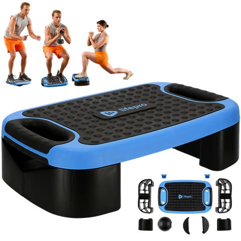 Aeroflex 4in1 Aerobic Step Platform Balance Board Slant Board Exercise