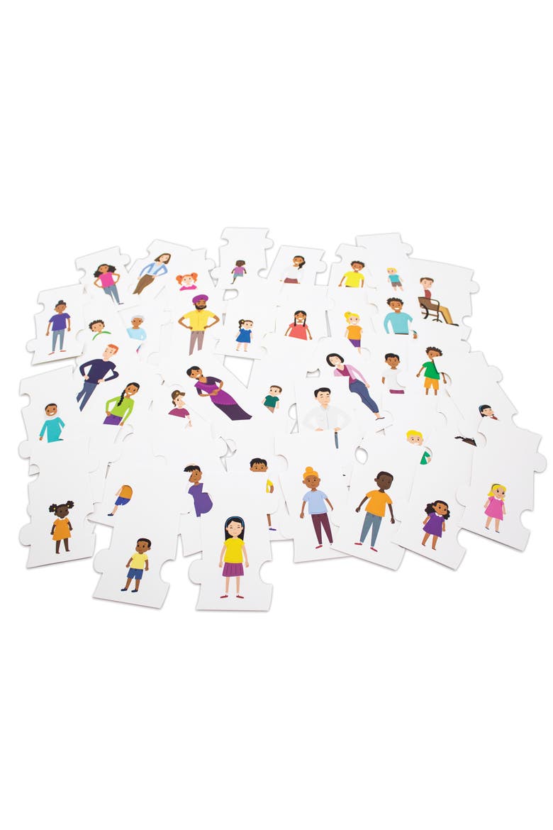 Family Puzzle Educational Puzzles, Alternate, color, Multicolored
