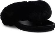 Jeffrey Campbell Delulu Faux Fur Flip Flop