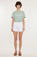 KanCan Clara High Rise Mom Cargo Shorts
