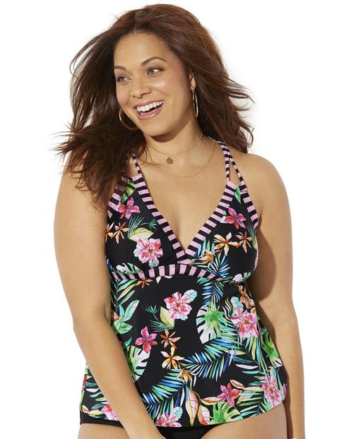 Loop Strap Tankini Top