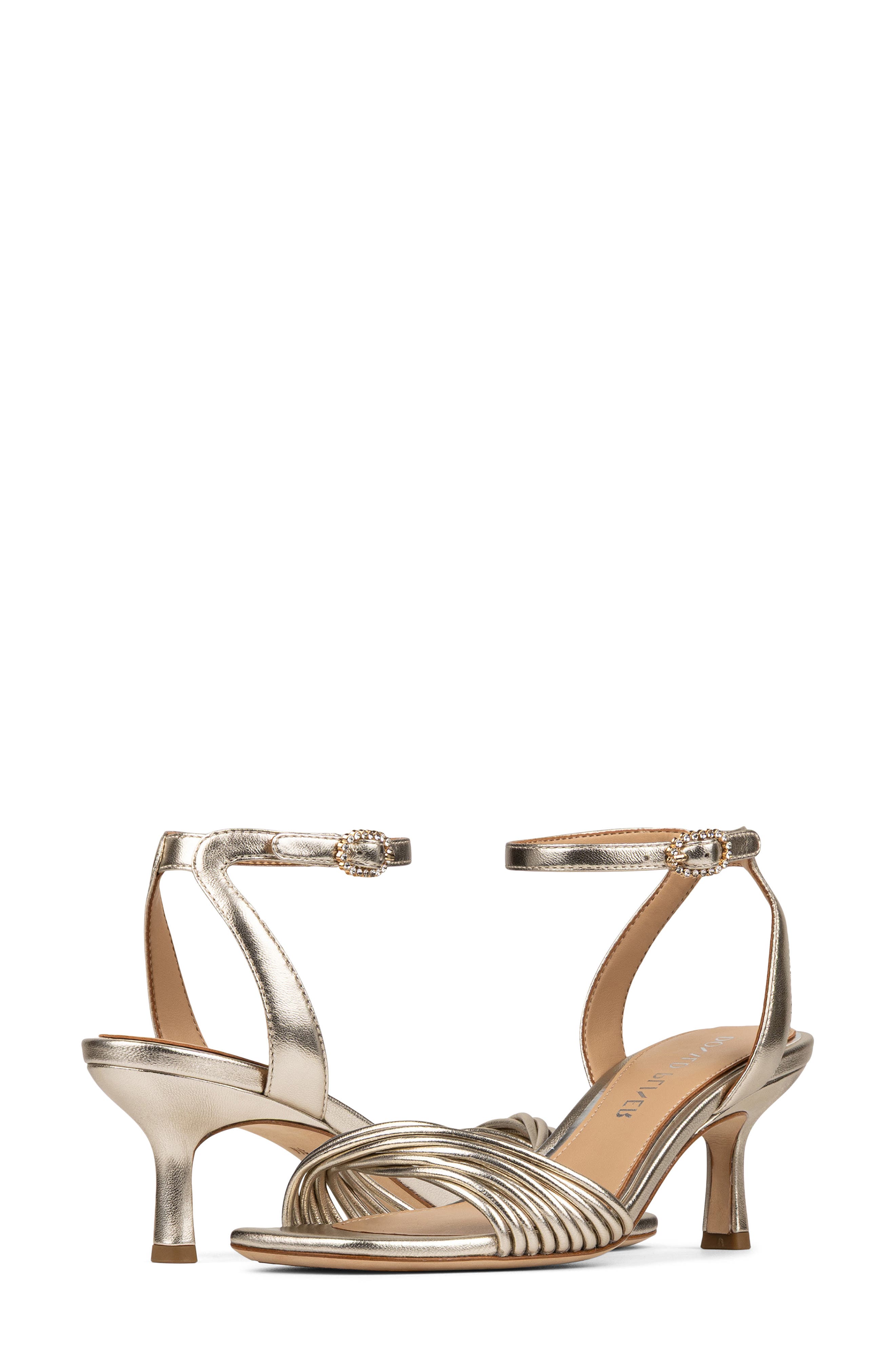 Ilya Ankle Strap Sandal, Alternate, color, PLATINUM