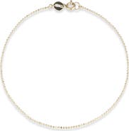 Ember Fine Jewelry <p>14K Gold Dainty Ball Anklet</p>