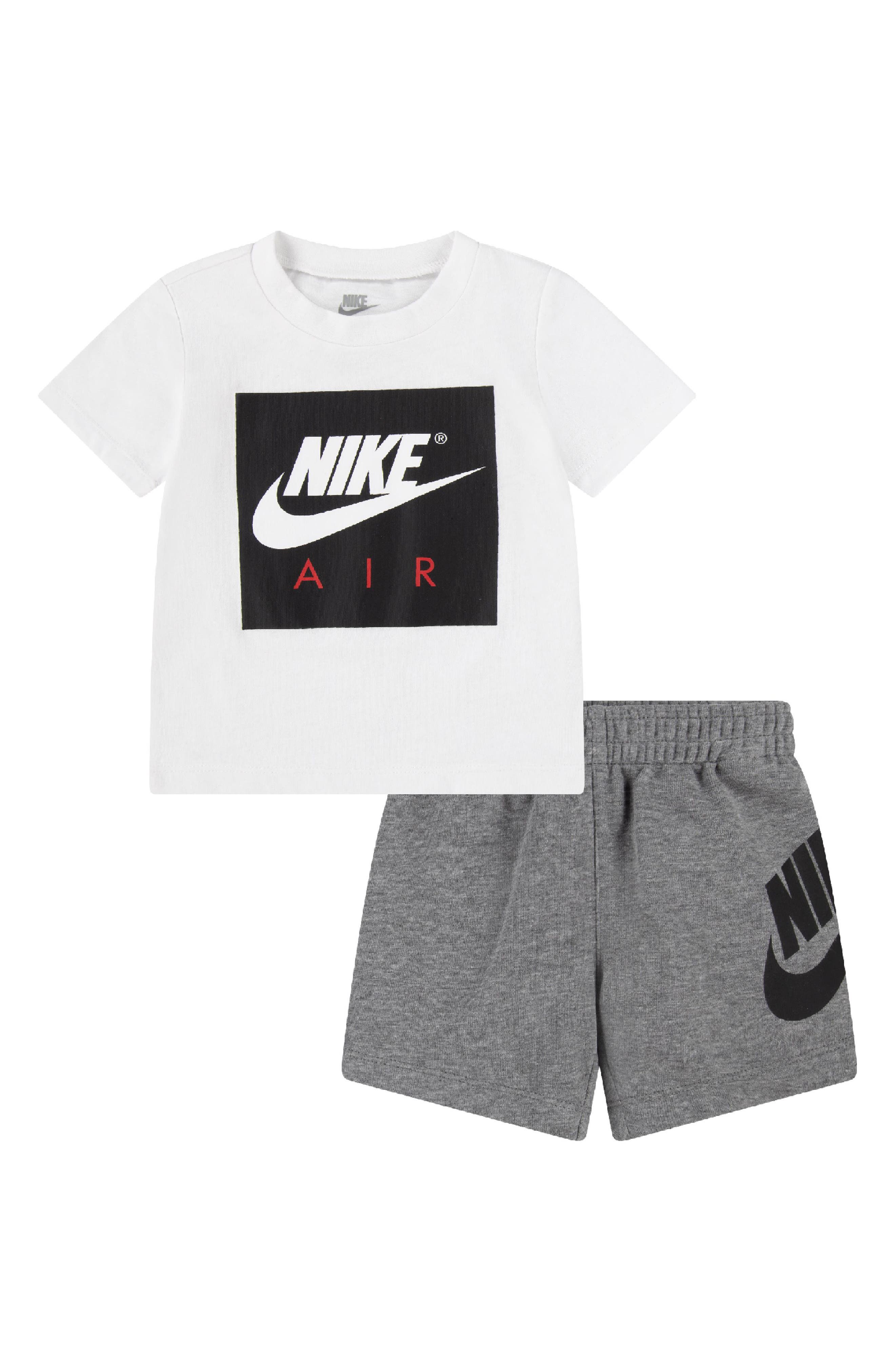 Nike Air Logo Graphic T-Shirt & Shorts Set