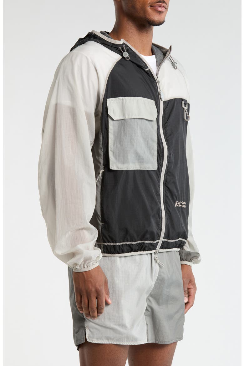 Griffith Colorblock Running Jacket, Alternate, color, FOG GRADIENT