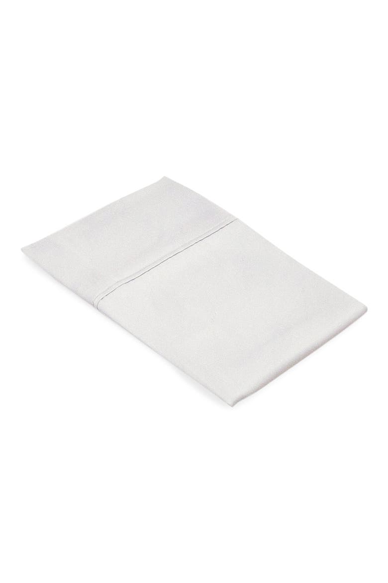 Eco Satin Pillowcase, Alternate, color, WHITE