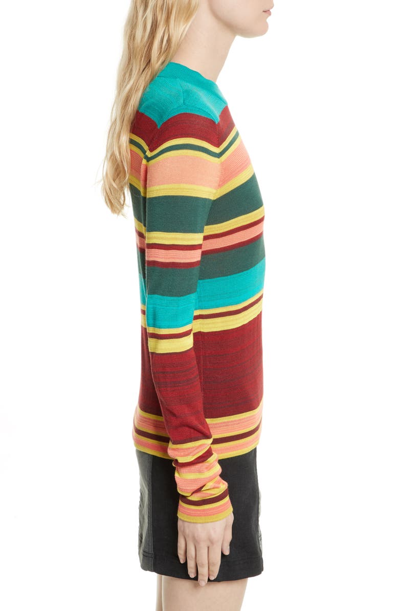 Free People Show Off Your Stripes Sweater, Alternate, color,